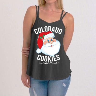 Colorado Cookies Are Santa's Favorite Women's Strappy Tank