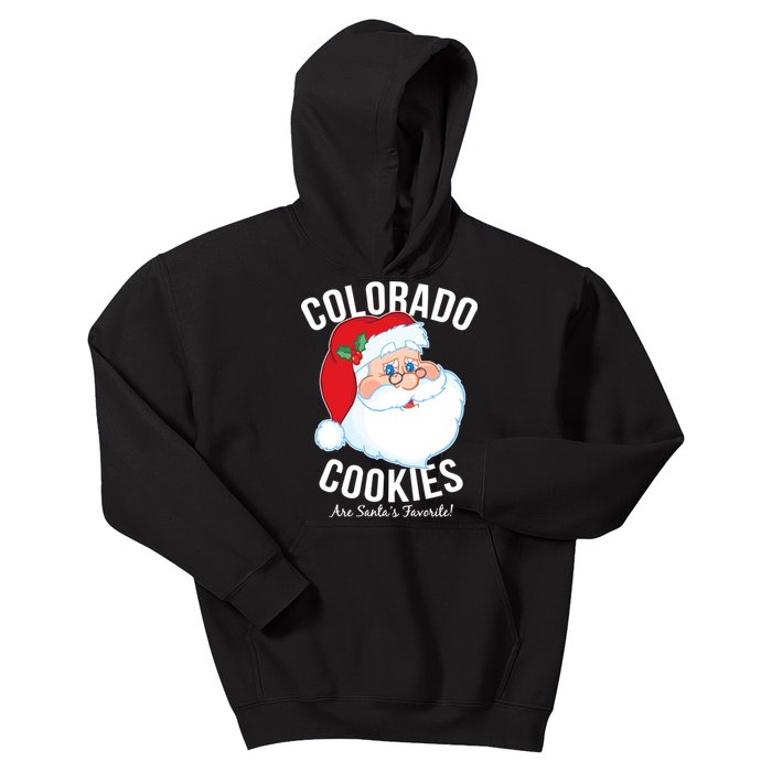 Colorado Cookies Are Santa's Favorite Kids Hoodie