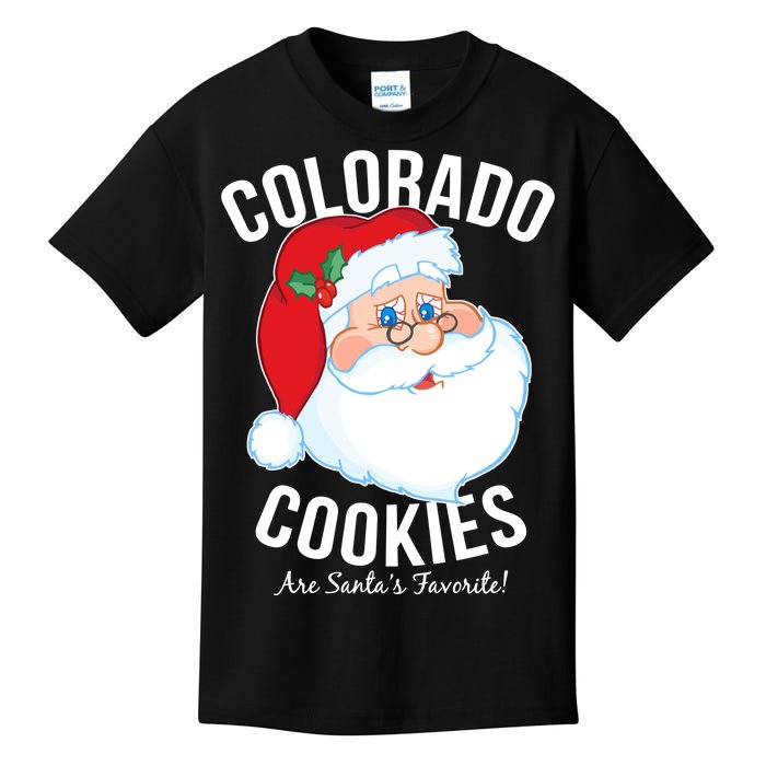 Colorado Cookies Are Santa's Favorite Kids T-Shirt