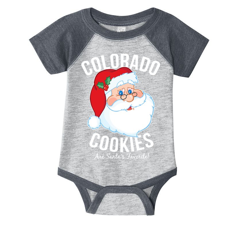Colorado Cookies Are Santa's Favorite Infant Baby Jersey Bodysuit