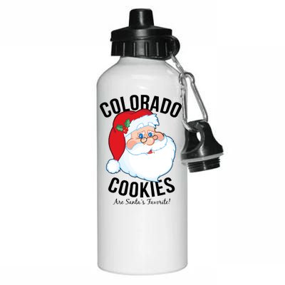 Colorado Cookies Are Santa's Favorite Aluminum Water Bottle