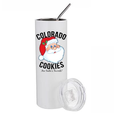 Colorado Cookies Are Santa's Favorite Stainless Steel Tumbler