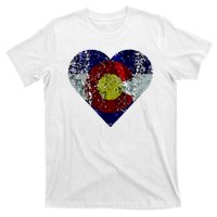 Colorado Flag Heart T-Shirt