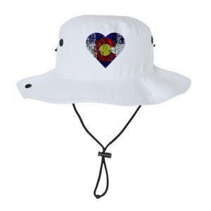 Colorado Flag Heart Legacy Cool Fit Booney Bucket Hat