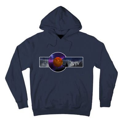 Colorado Flag Retro Mountains Wilderness Tall Hoodie