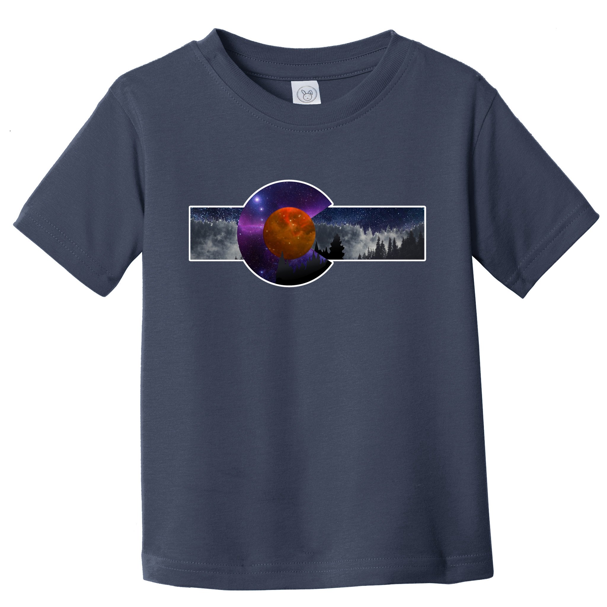 Colorado Flag Retro Mountains Wilderness Toddler T-Shirt