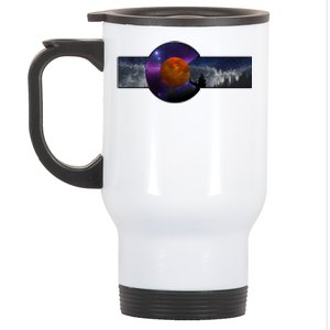 Colorado Flag Retro Mountains Wilderness Stainless Steel Travel Mug