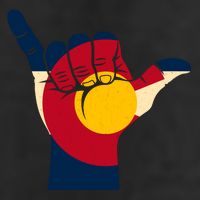 Colorado Flag Shake Hand Sign  Beanie