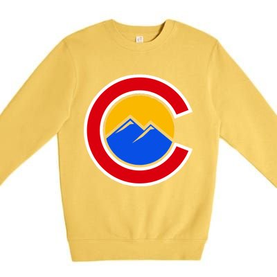 Colorado Hill Logo Premium Crewneck Sweatshirt