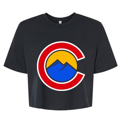 Colorado Hill Logo Bella+Canvas Jersey Crop Tee