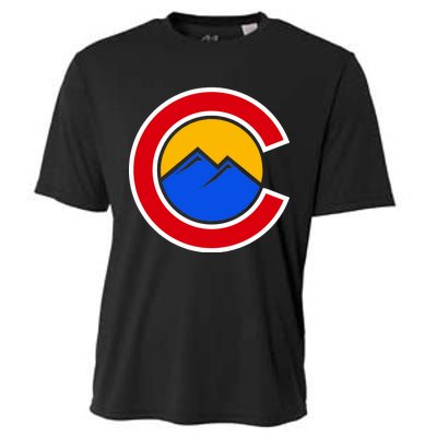 Colorado Hill Logo Cooling Performance Crew T-Shirt