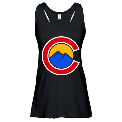 Colorado Hill Logo Ladies Essential Flowy Tank