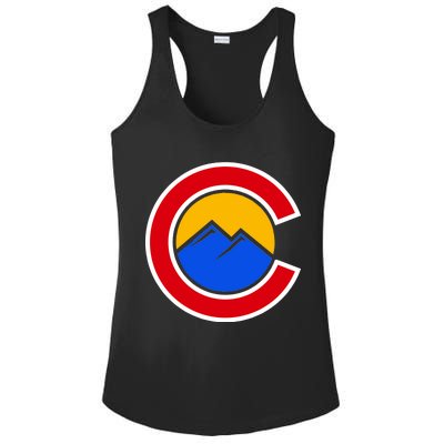 Colorado Hill Logo Ladies PosiCharge Competitor Racerback Tank