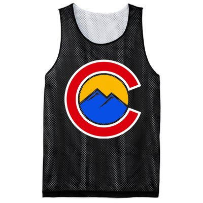 Colorado Hill Logo Mesh Reversible Basketball Jersey Tank