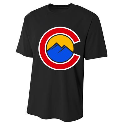 Colorado Hill Logo Performance Sprint T-Shirt