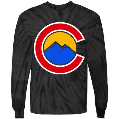 Colorado Hill Logo Tie-Dye Long Sleeve Shirt