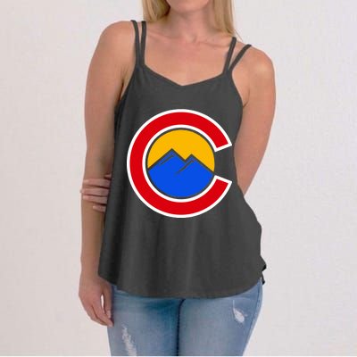 Colorado Hill Logo Women's Strappy Tank