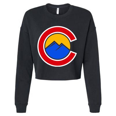 Colorado Hill Logo Cropped Pullover Crew