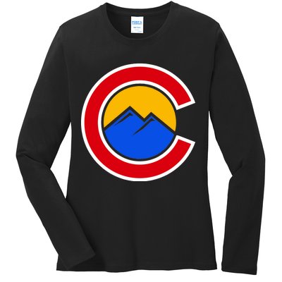 Colorado Hill Logo Ladies Long Sleeve Shirt