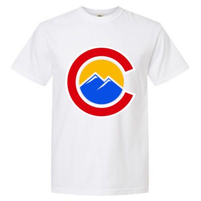 Colorado Hill Logo Garment-Dyed Heavyweight T-Shirt