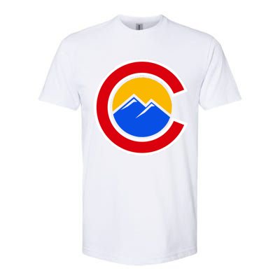 Colorado Hill Logo Softstyle CVC T-Shirt