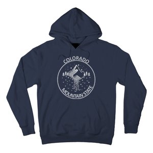 Colorado Mountain State Emblem Hoodie