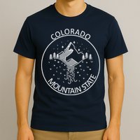 Colorado Mountain State Emblem T-Shirt