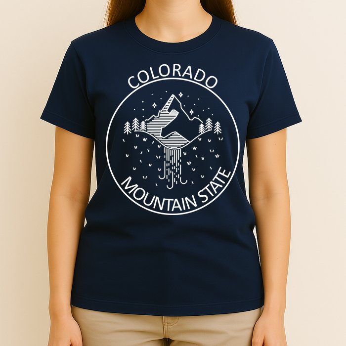 Colorado Mountain State Emblem T-Shirt