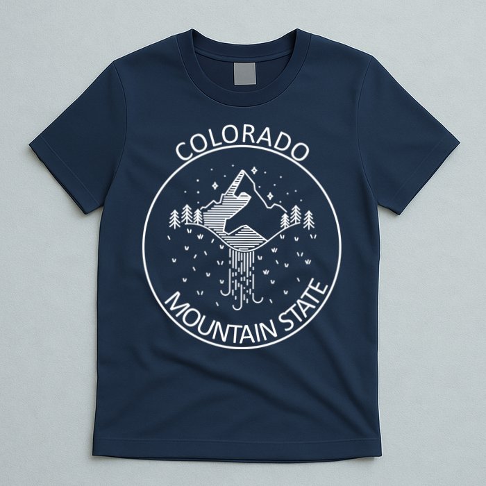 Colorado Mountain State Emblem T-Shirt