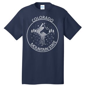 Colorado Mountain State Emblem Tall T-Shirt