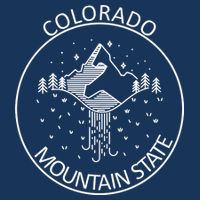 Colorado Mountain State Emblem Visor