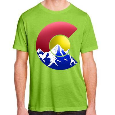 Colorado Mountains Adult ChromaSoft Performance T-Shirt