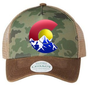 Colorado Mountains Legacy Tie Dye Trucker Hat