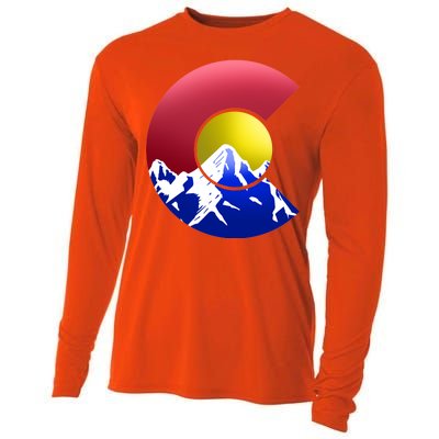 Colorado Mountains Cooling Performance Long Sleeve Crew