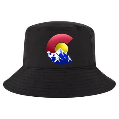 Colorado Mountains Cool Comfort Performance Bucket Hat