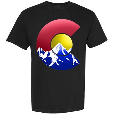 Colorado Mountains Garment-Dyed Heavyweight T-Shirt