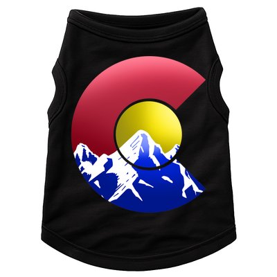 Colorado Mountains Doggie Tank