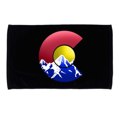 Colorado Mountains Microfiber Hand Towel