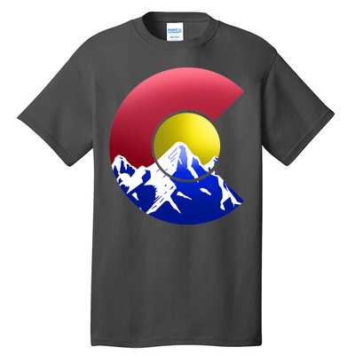 Colorado Mountains Tall T-Shirt