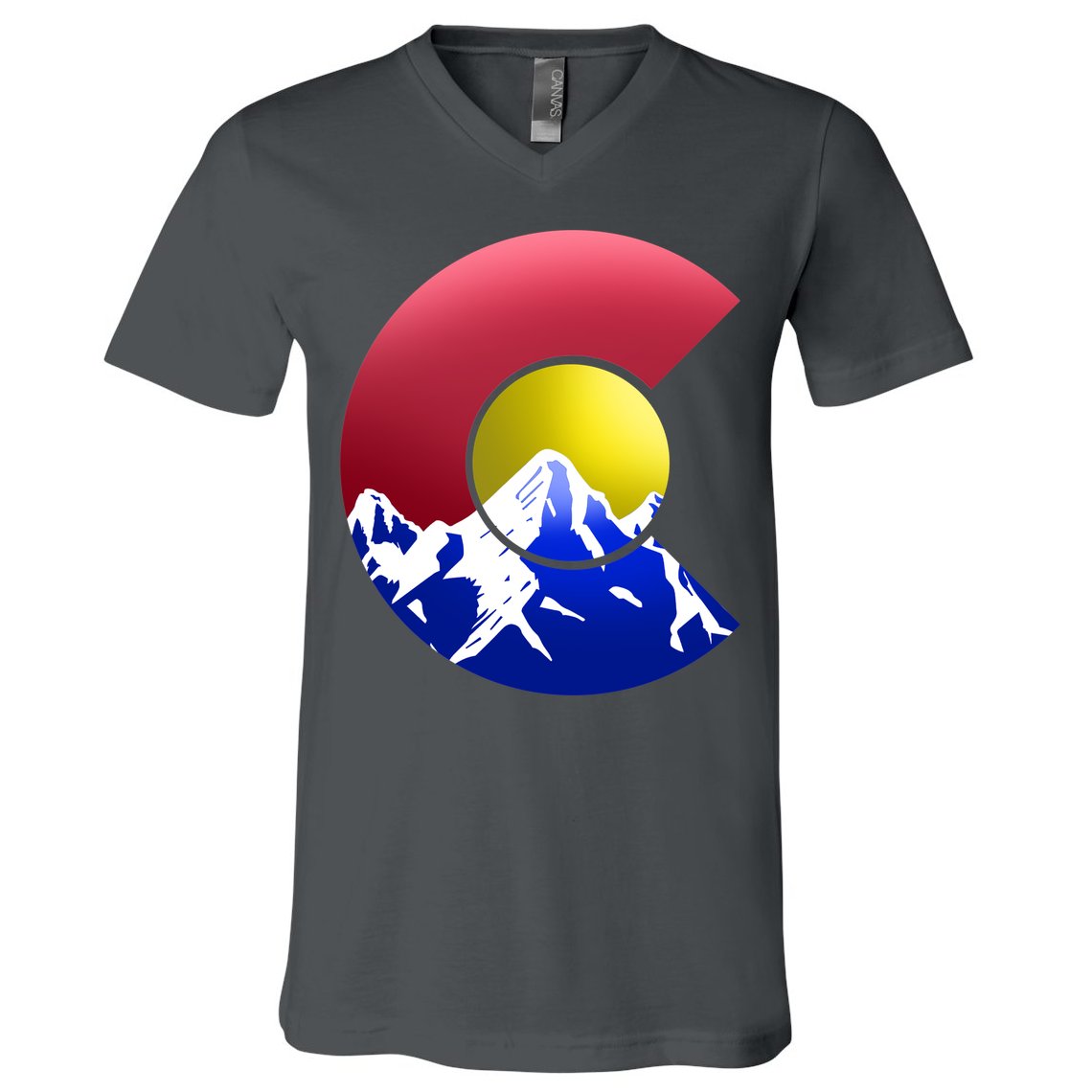 Colorado Mountains V-Neck T-Shirt