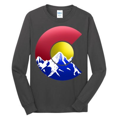 Colorado Mountains Tall Long Sleeve T-Shirt