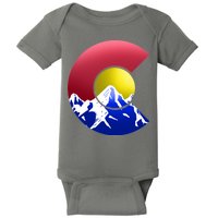 Colorado Mountains Baby Bodysuit