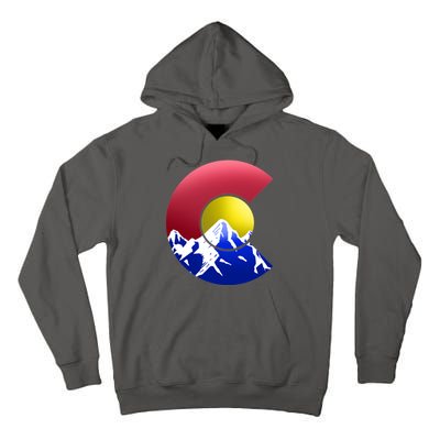 Colorado Mountains Tall Hoodie