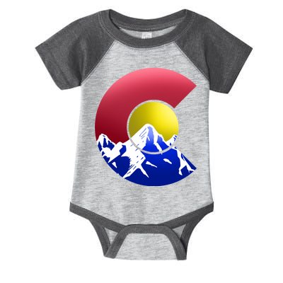 Colorado Mountains Infant Baby Jersey Bodysuit