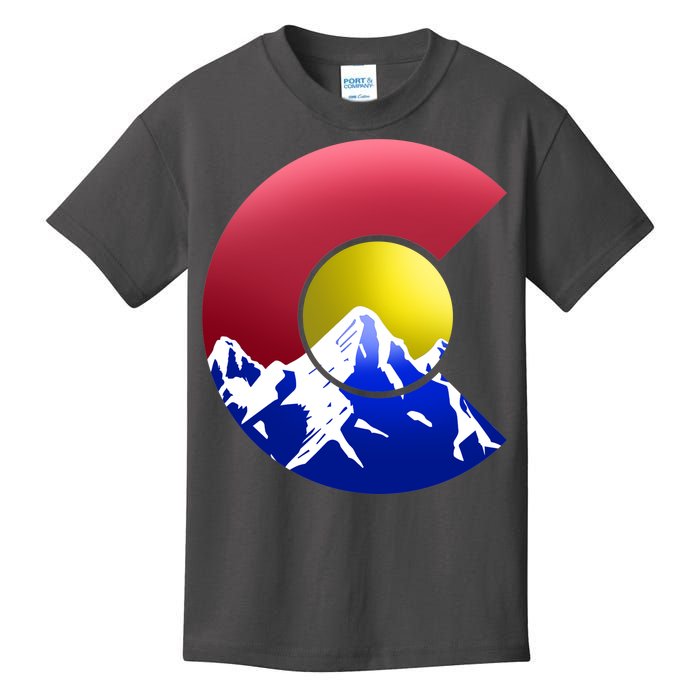 Colorado Mountains Kids T-Shirt