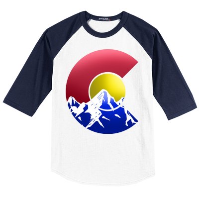 Colorado Mountains Baseball Sleeve Shirt