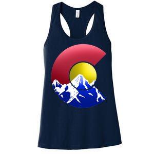 Colorado Mountains Women's Racerback Tank