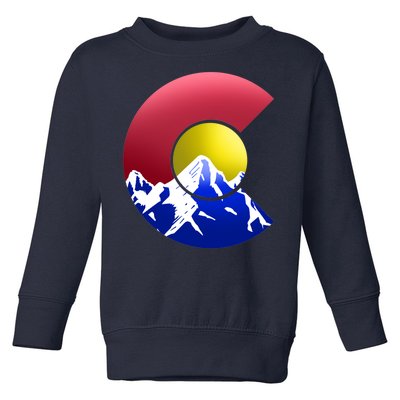 Colorado Mountains Toddler Sweatshirt