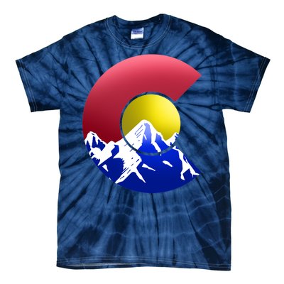 Colorado Mountains Tie-Dye T-Shirt