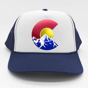 Colorado Mountains Trucker Hat